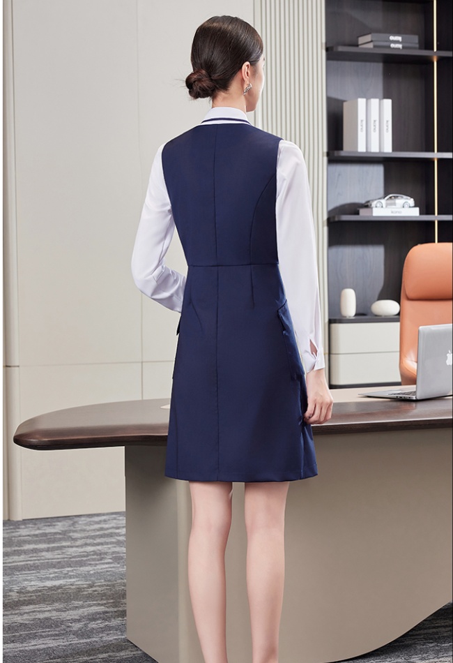 Commuting sleeveless dress dress for women