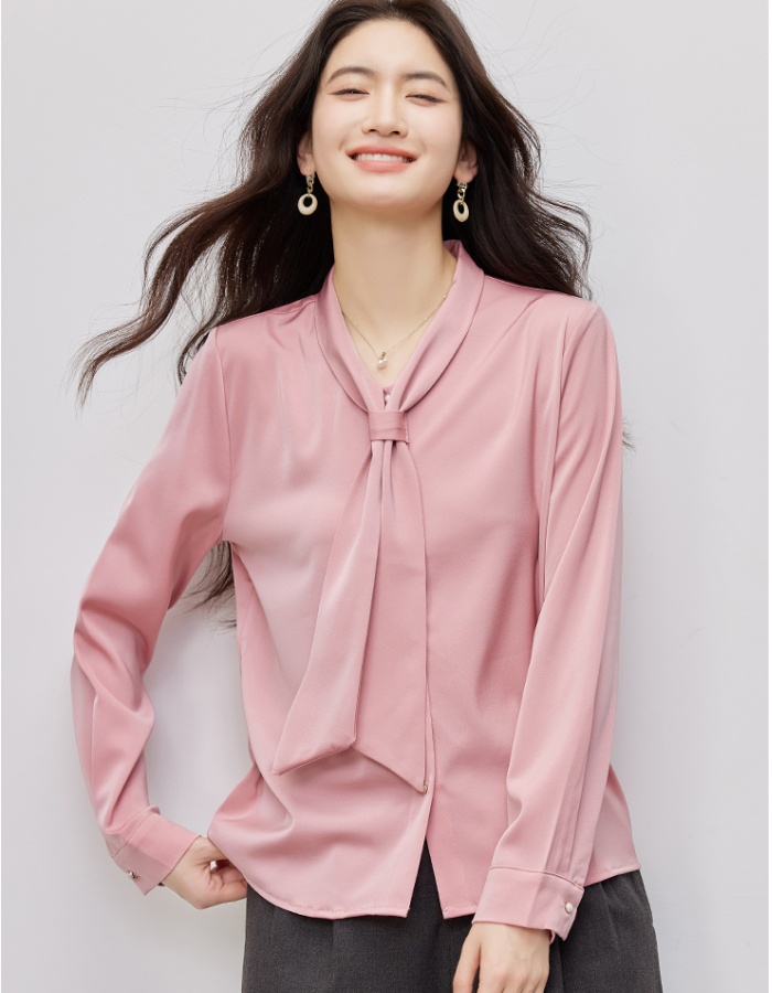 Niche fashion shirt long sleeve profession tops for women