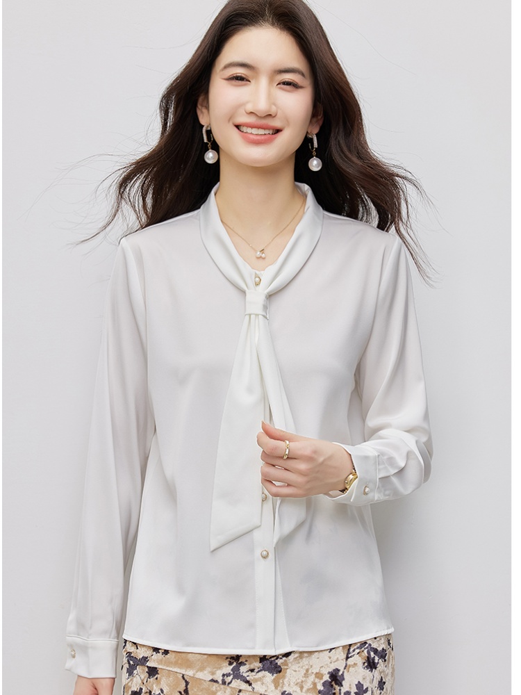 Niche fashion shirt long sleeve profession tops for women