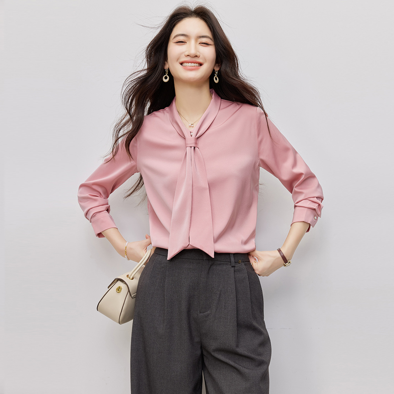 Niche fashion shirt long sleeve profession tops for women