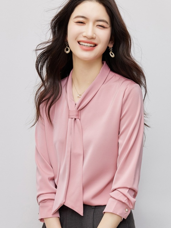 Niche fashion shirt long sleeve profession tops for women