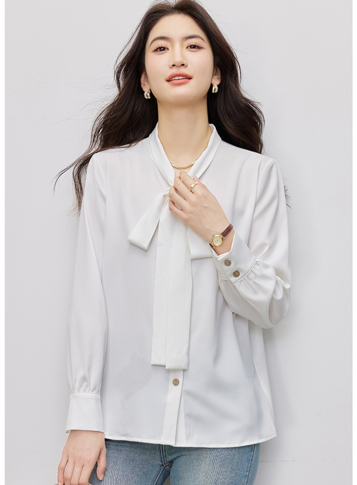Pure spring shirt fashion chiffon tops for women