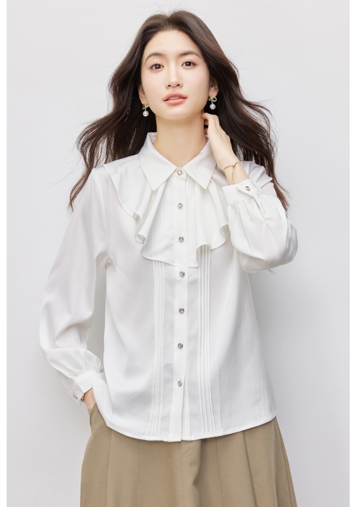Spring Korean style fashion all-match shirt for women