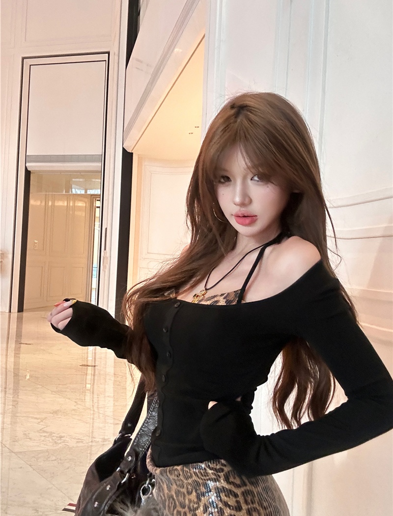 Package hip pants halter skirt 3pcs set for women