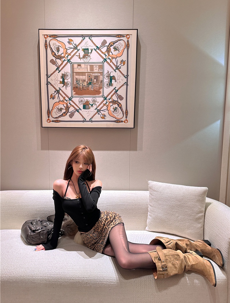 Package hip pants halter skirt 3pcs set for women