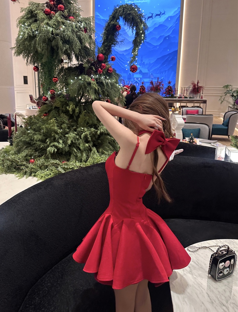 Slim spring France style spicegirl dress for women