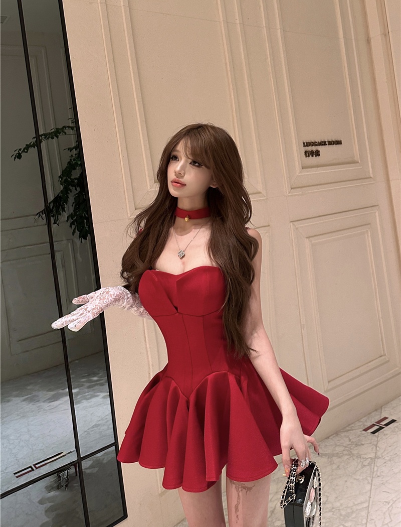 Slim spring France style spicegirl dress for women