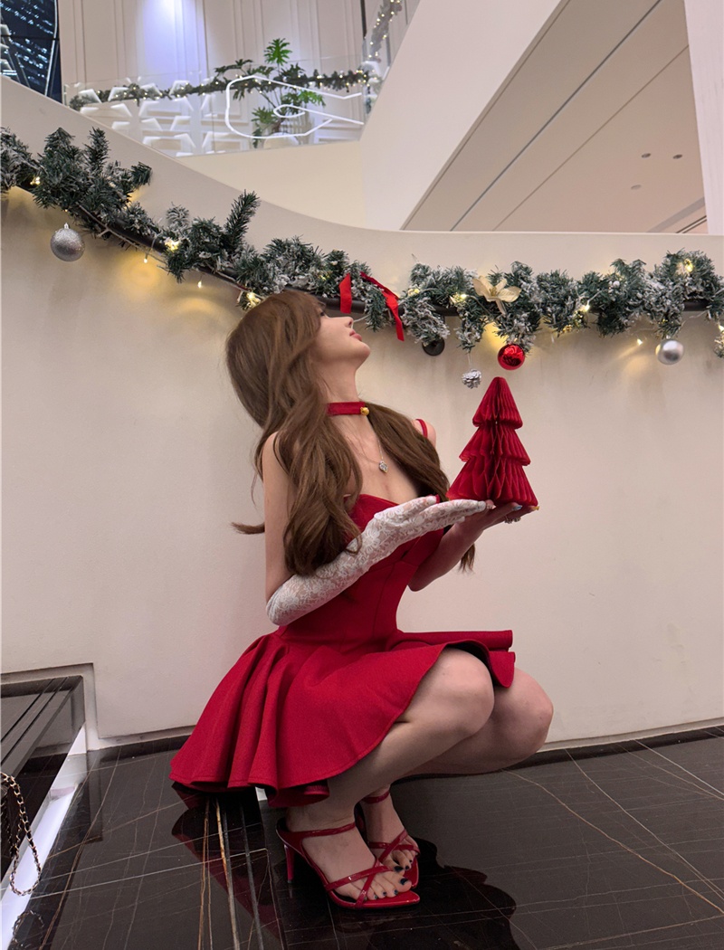 Slim spring France style spicegirl dress for women