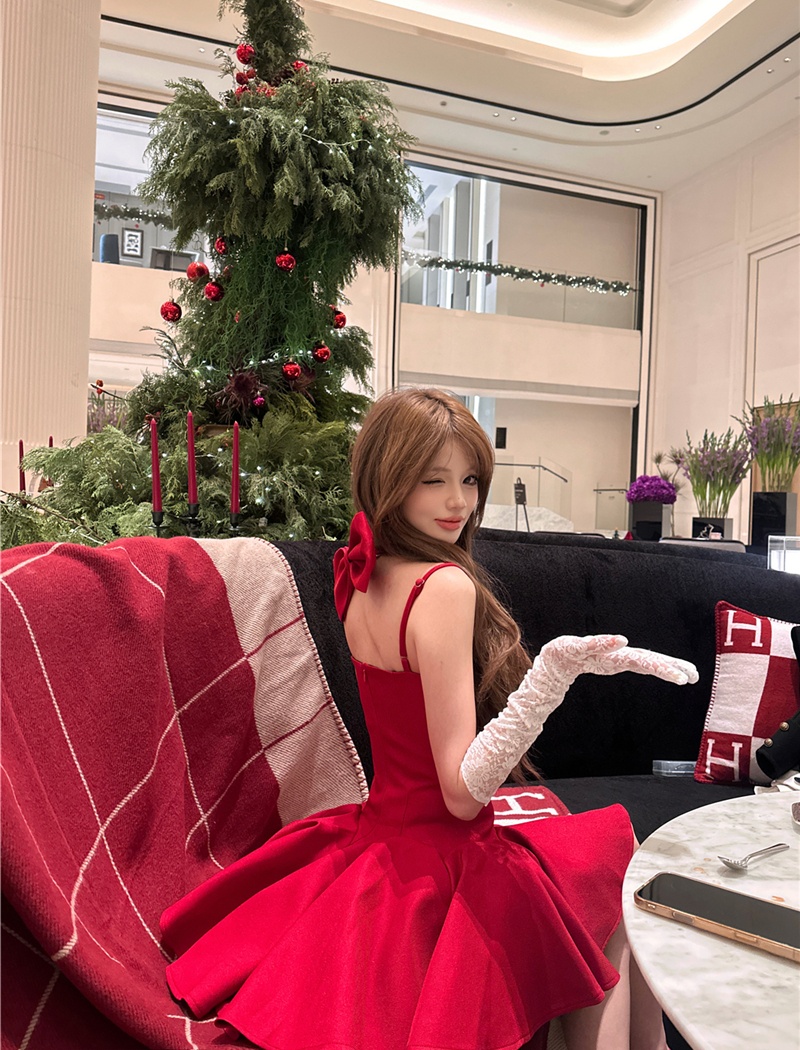 Slim spring France style spicegirl dress for women