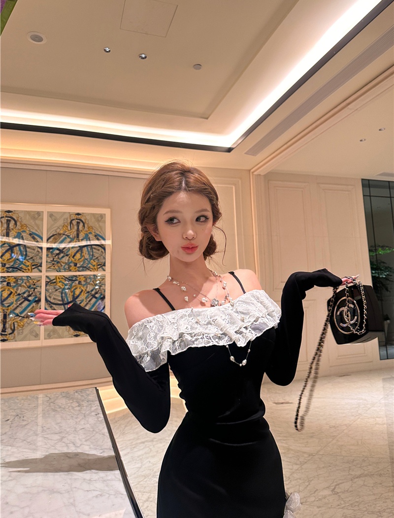 Spicegirl sexy spring fashion long sleeve dress