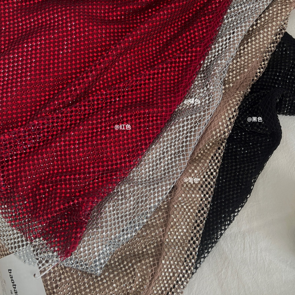 Halter light luxury T-back christmas diamond dress