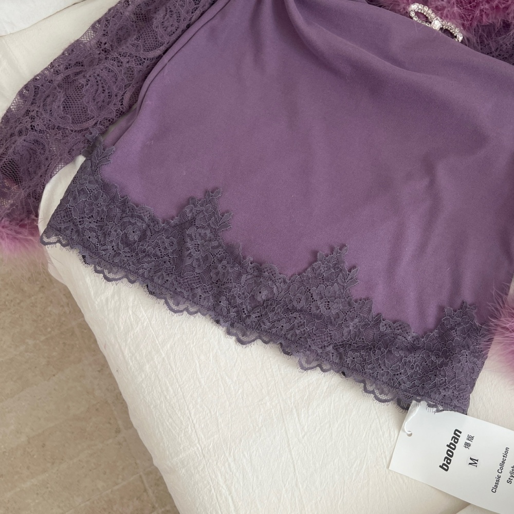 Fashion temperament slim enticement dress