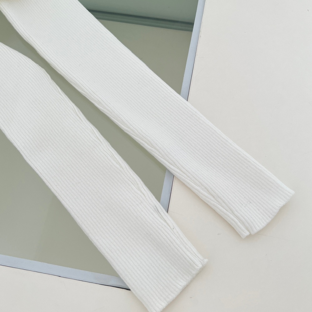 Hollow irregular tops cross diamond splice sweater