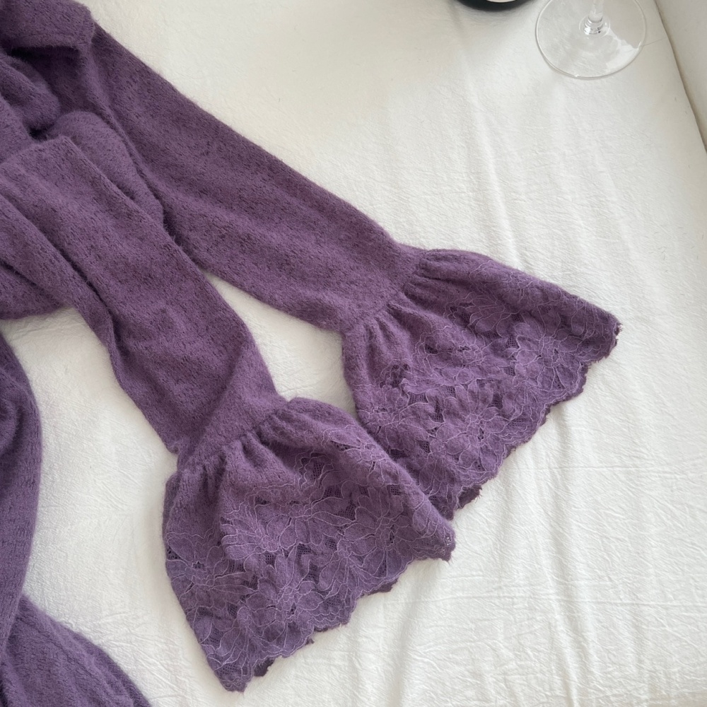 France style mermaid long dress winter dress for women