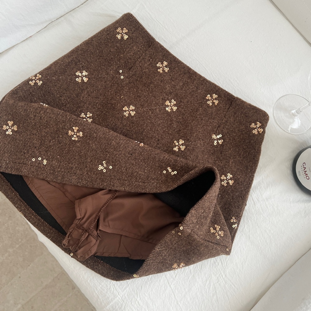 Pink sloping shoulder skirt enticement tops a set for women