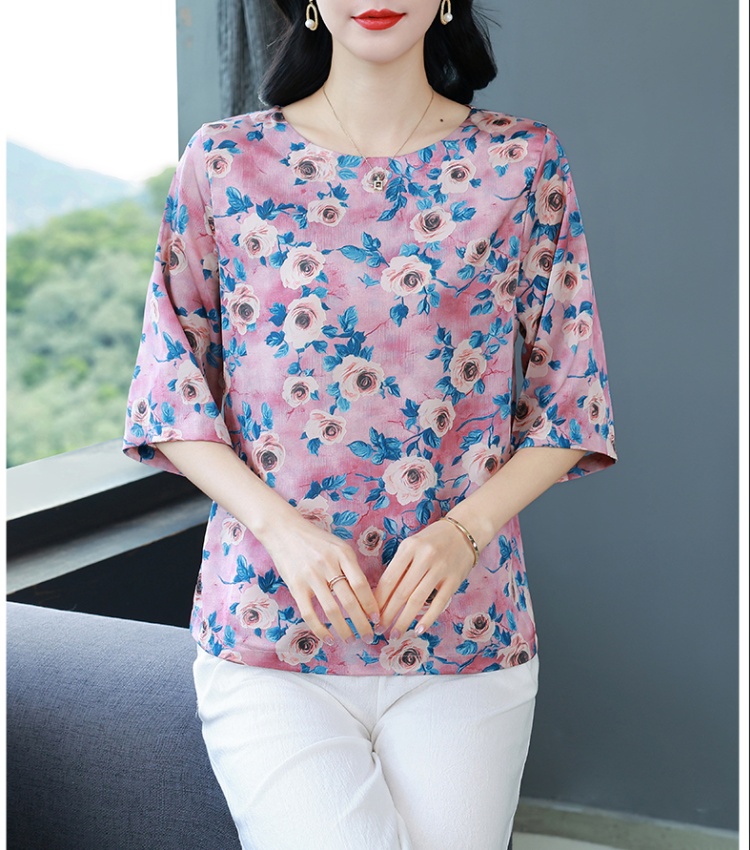 Western style tops spring and summer T-shirt for women