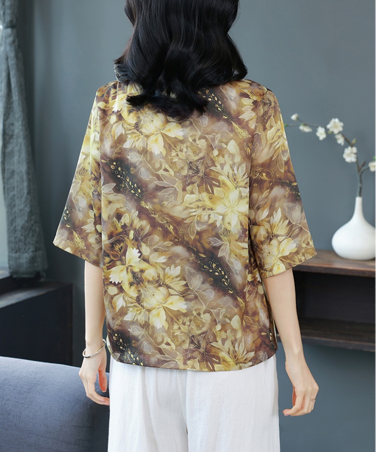 Western style tops spring and summer T-shirt for women