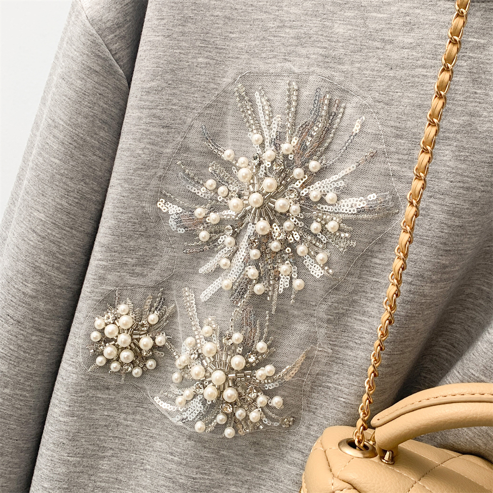 Plus velvet all-match T-shirt loose hoodie for women