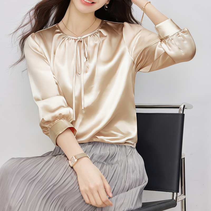 Western style long sleeve small shirt niche shirt for women