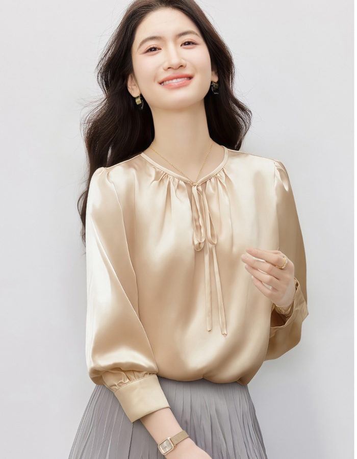 Western style long sleeve small shirt niche shirt for women