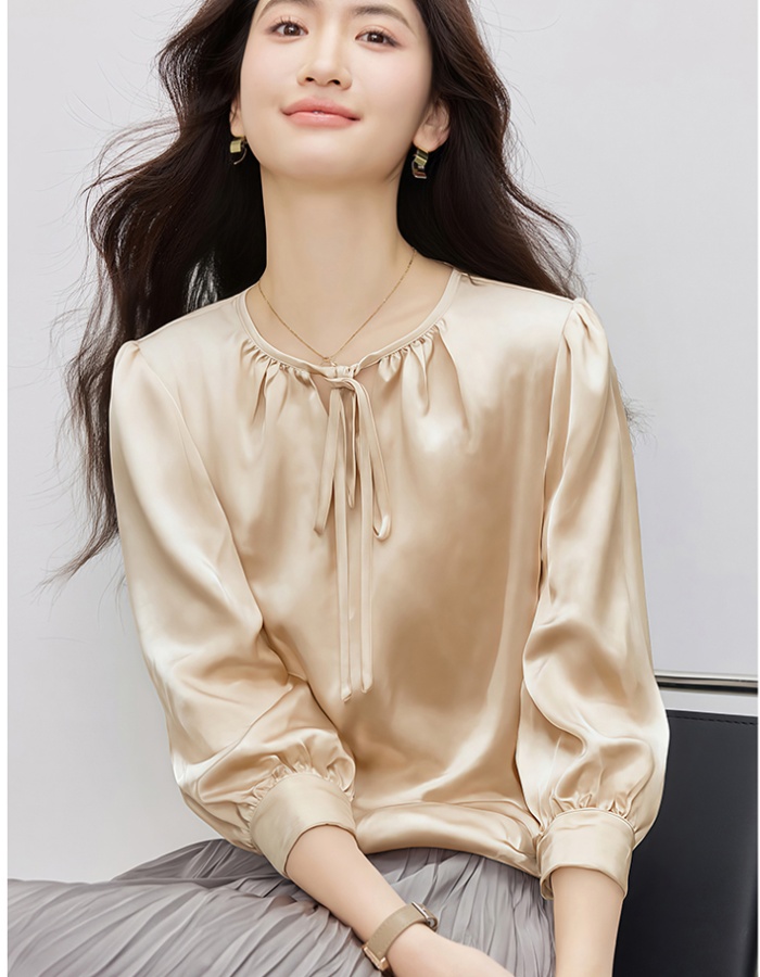 Western style long sleeve small shirt niche shirt for women