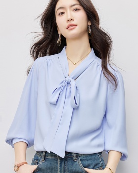 Casual spring niche shirt frenum all-match small shirt for women