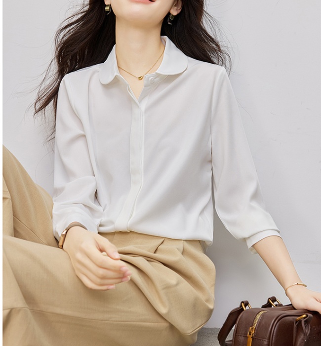 Temperament shirt bottoming shirt for women