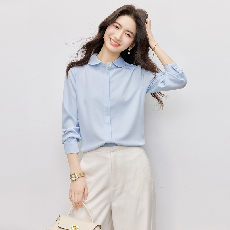 Temperament shirt bottoming shirt for women