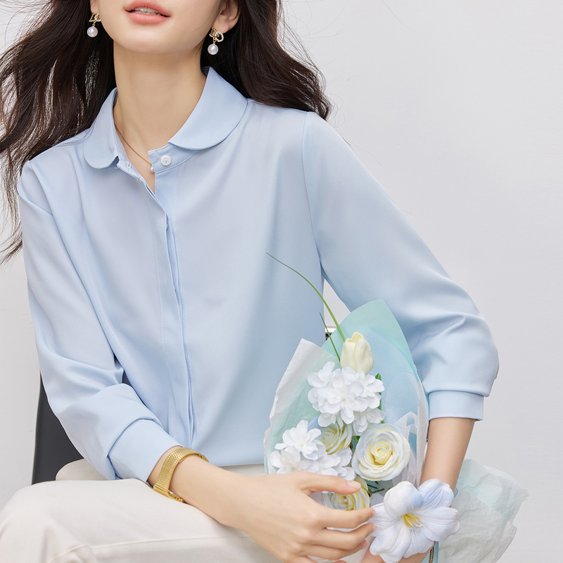 Temperament shirt bottoming shirt for women