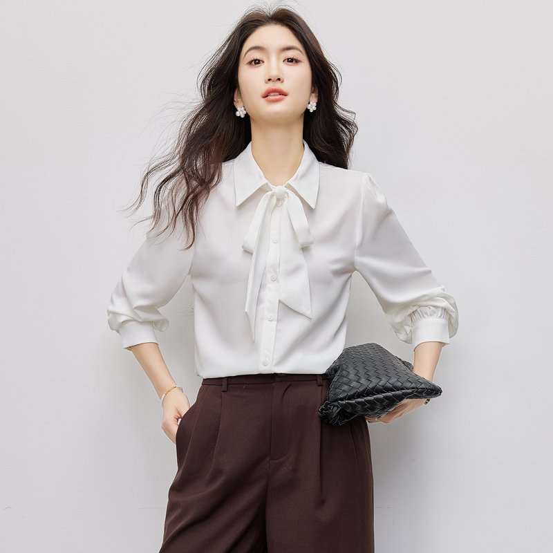 Temperament niche small shirt all-match shirt for women