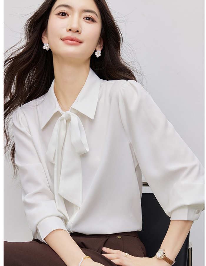 Temperament niche small shirt all-match shirt for women