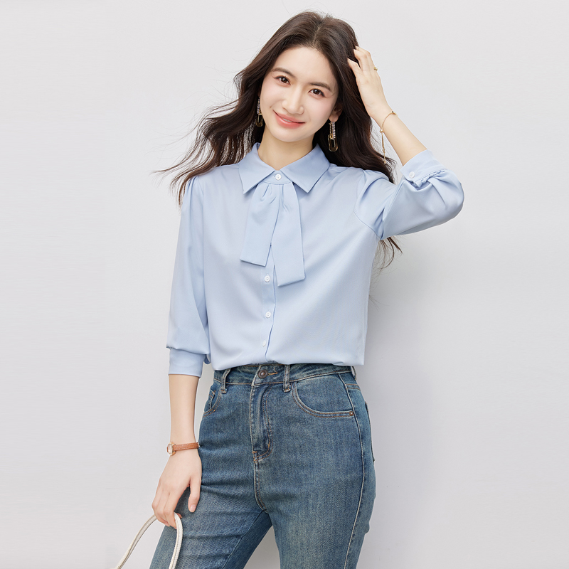 All-match spring business suit fashion shirt for women
