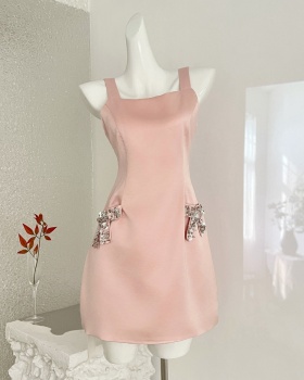 Temperament slim niche dress