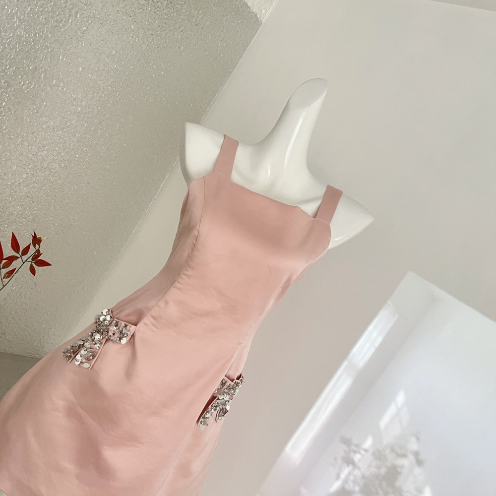 Temperament slim niche dress