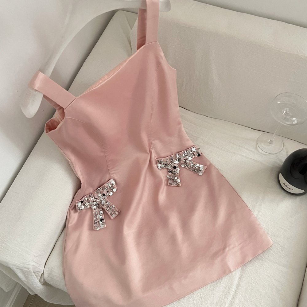 Temperament slim niche dress