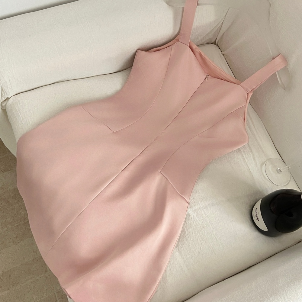 Temperament slim niche dress