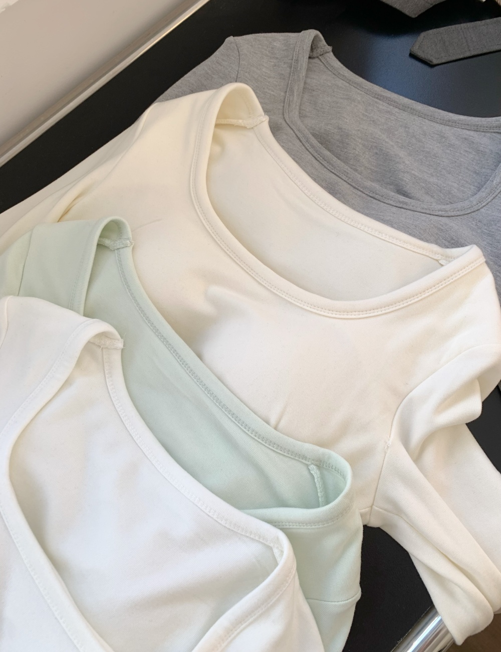 Sueding underwear thermal bottoming shirt