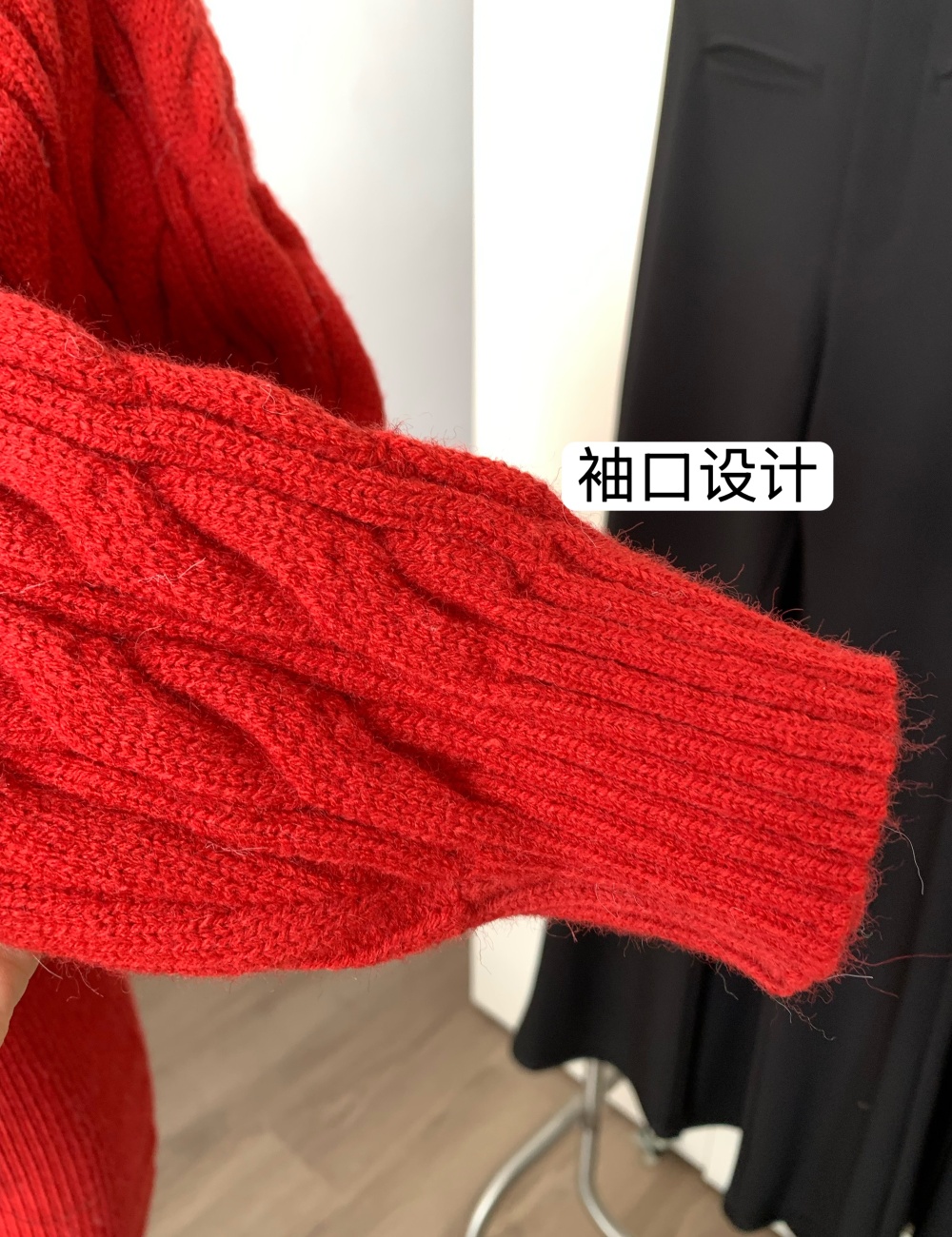 Package hip red slim sloping shoulder dress for women