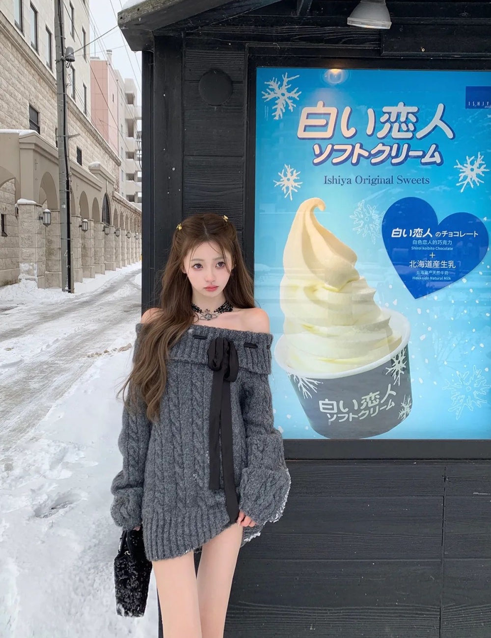 Sweet maiden dress bandage France style T-back for women