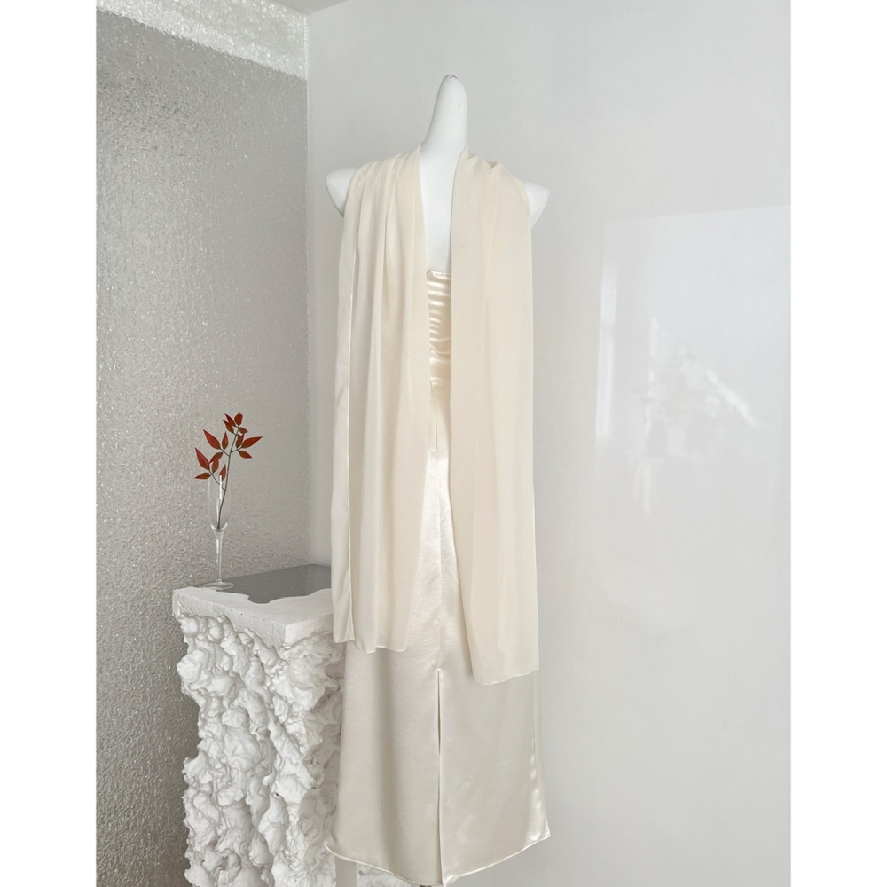 Sequins long dress white formal dress for women