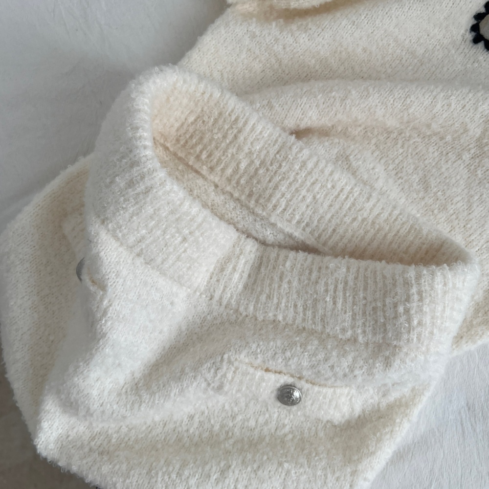 Pullover short sleeve sweater knitted skirt