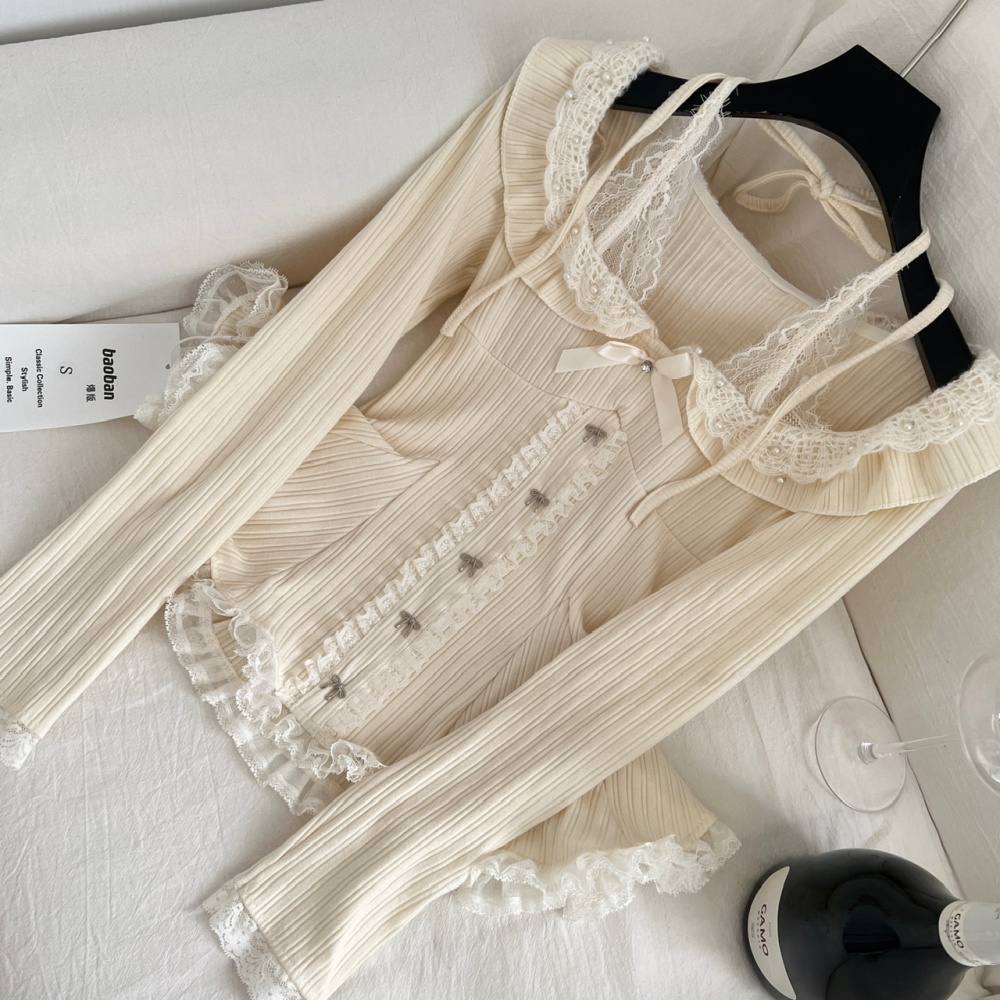 Winter slim short skirt fashion tops a set