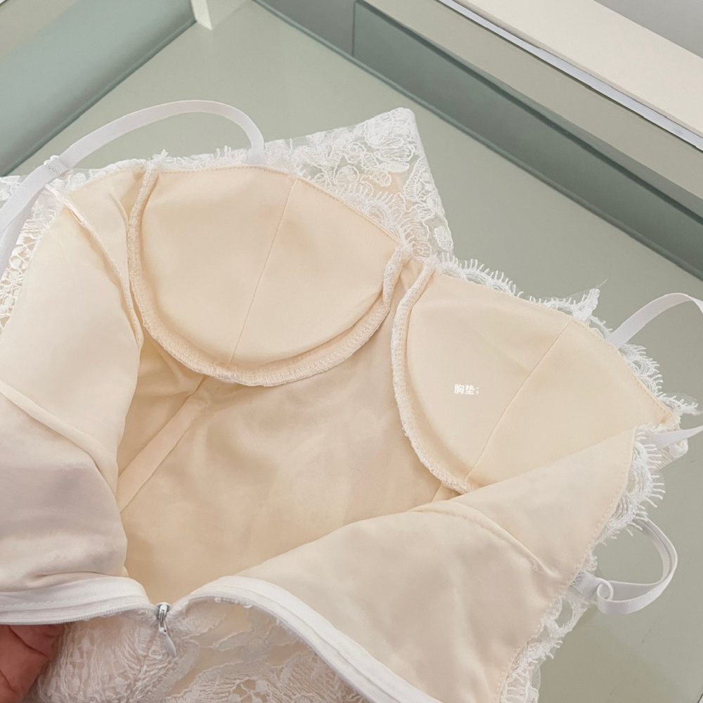 France style wrapped chest sling dress for women