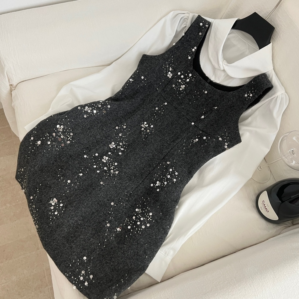 Lantern sleeve tops shirt a set for women