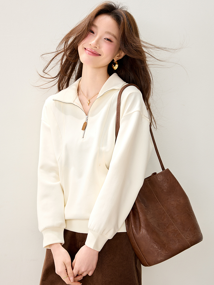 Show young American style hoodie fashion tops for women