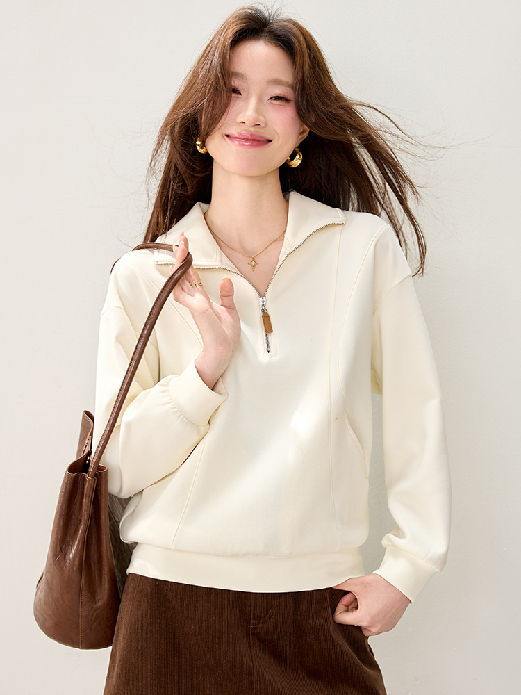 Show young American style hoodie fashion tops for women