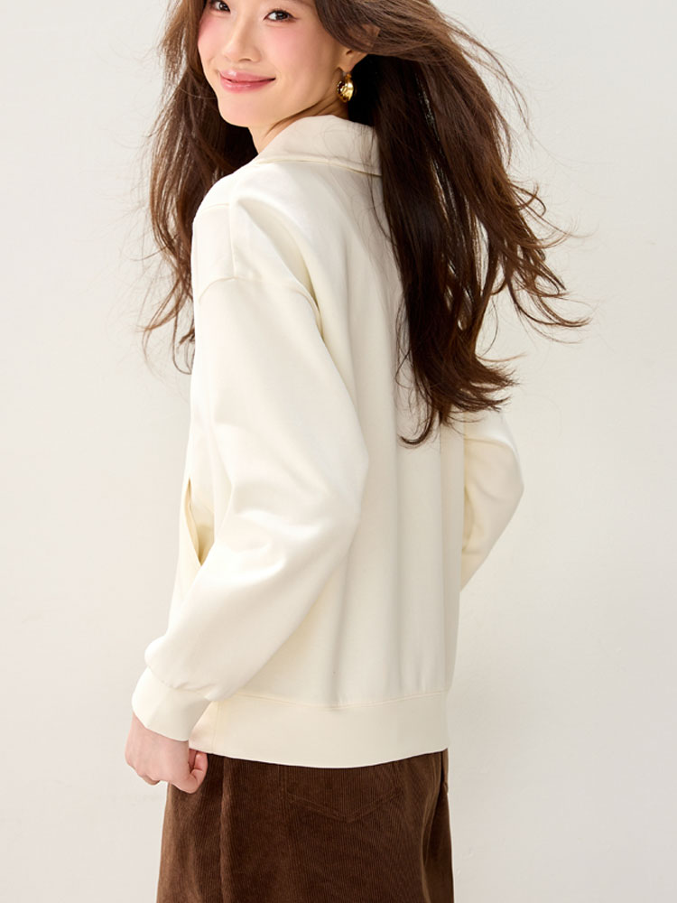 Show young American style hoodie fashion tops for women