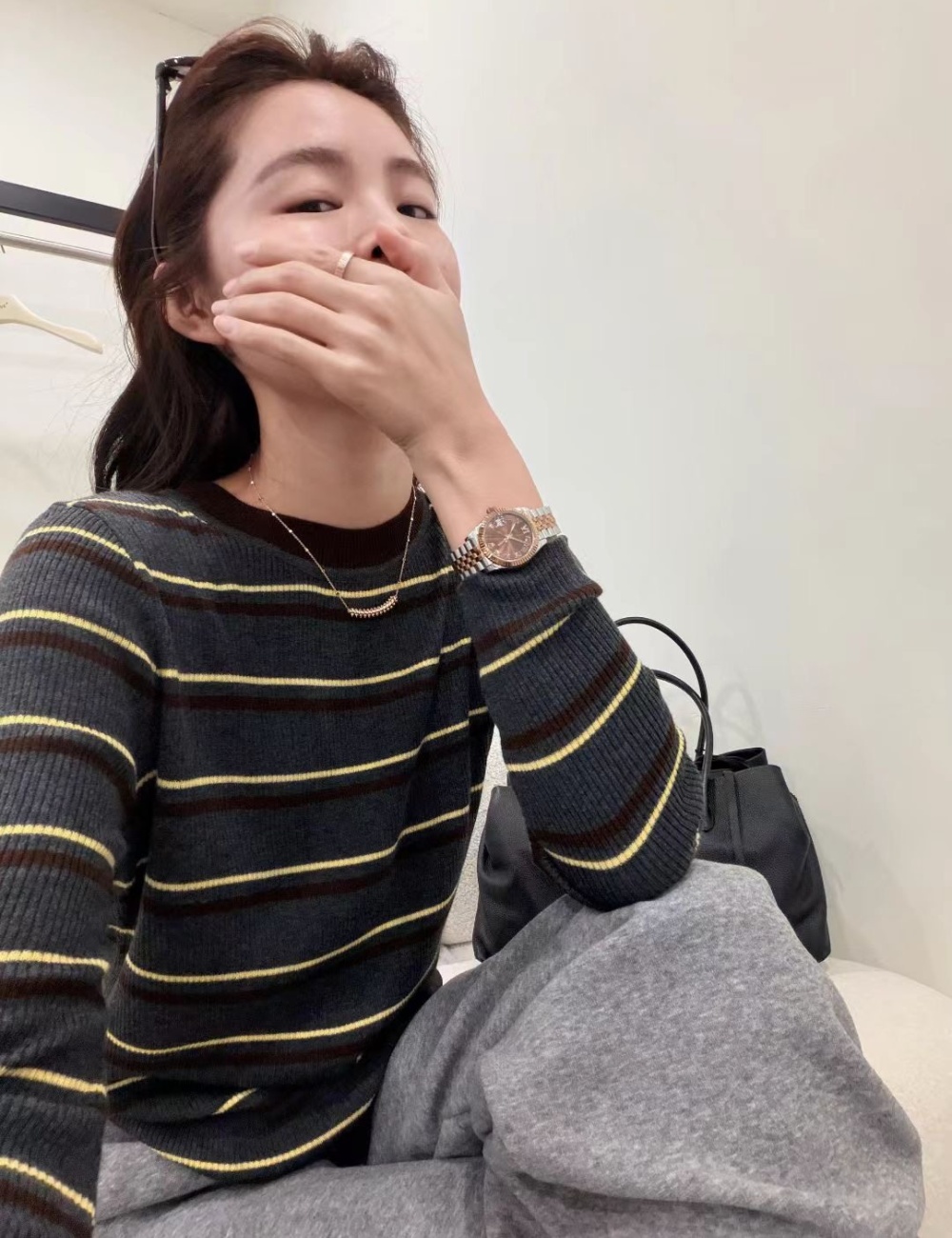 Fashion winter sweater knitted T-shirt for women