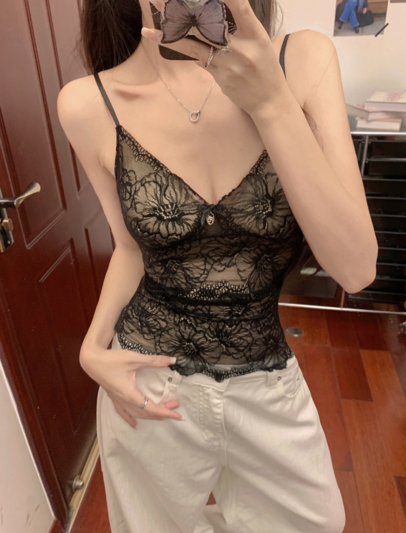 Korean style vest enticement fixed belt for women