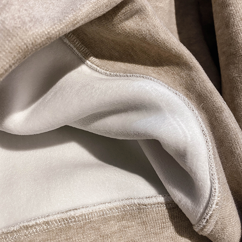 Hooded thermal tops autumn and winter loose hoodie